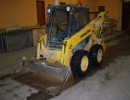 Výměna skla dveří smykový nakladač Komatsu