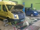 Výměna čelního skla VW Crafter