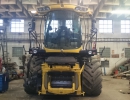 Výměna čelního skla řezačka New Holland FR600