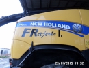 Výměna čelního skla řezačka New Holland FR600