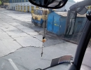 Foto poškození čelního skla