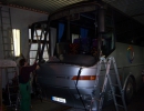 Výměna čelniho skla Autobusu Bova Futura