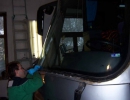 Výměna čelniho skla Autobusu Bova Futura
